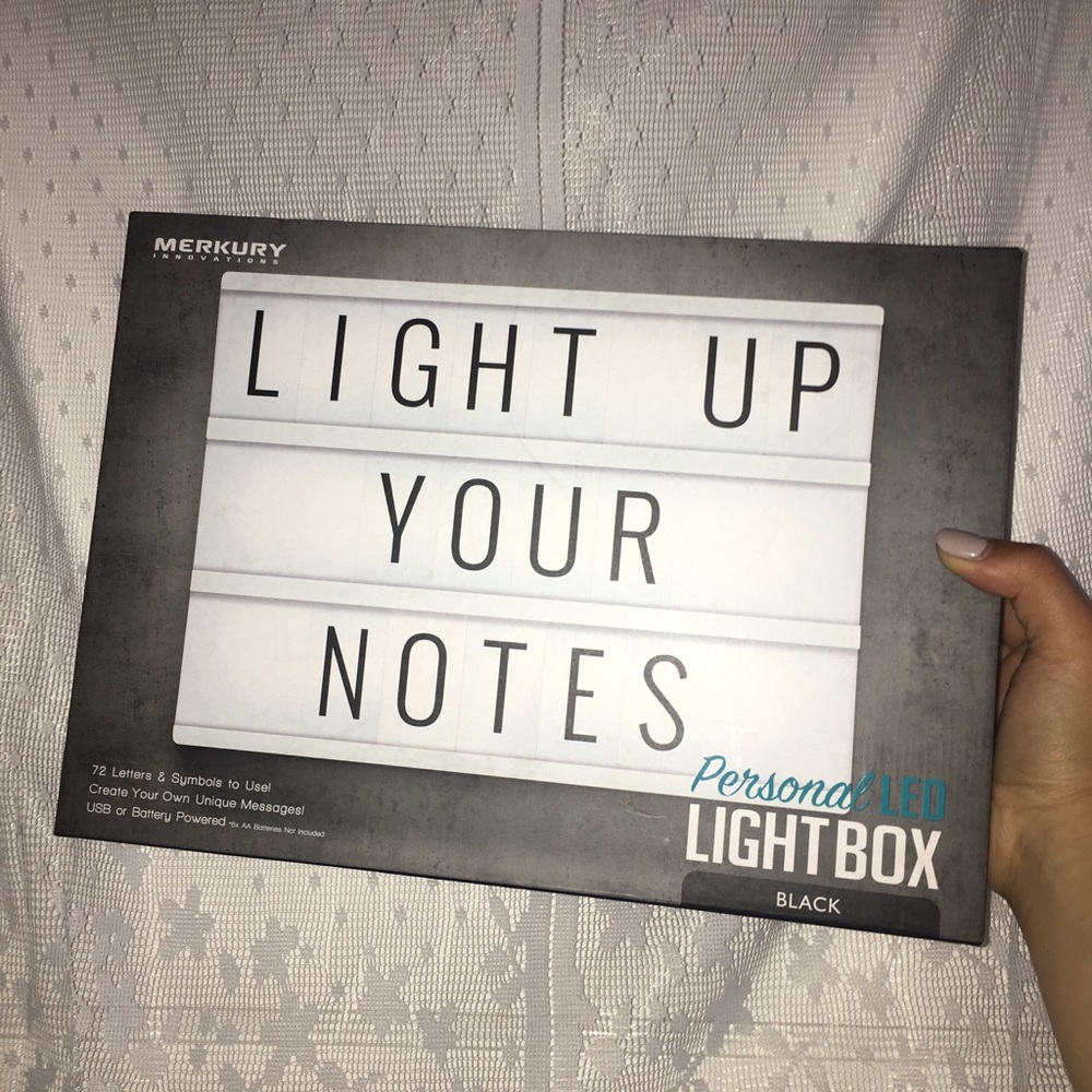 Personal LED Light Box